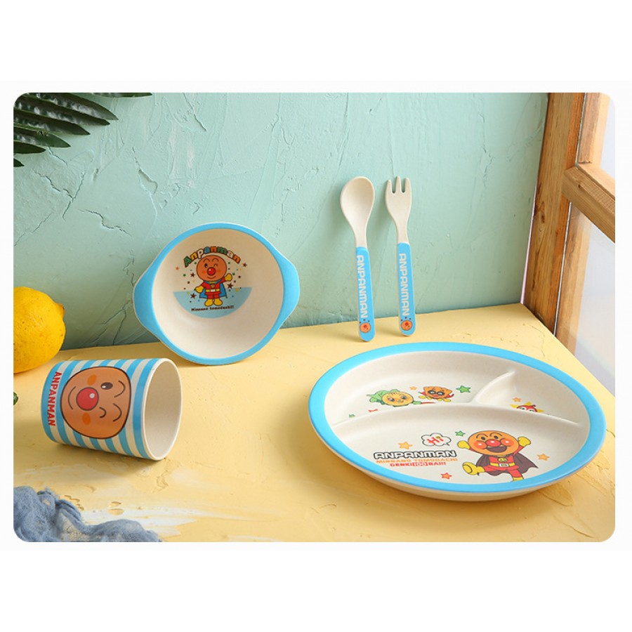 Σετ φαγητού Bamboo κλόουν 5 τμχ Σετ φαγητού Bamboo κλόουν 5 τμχ