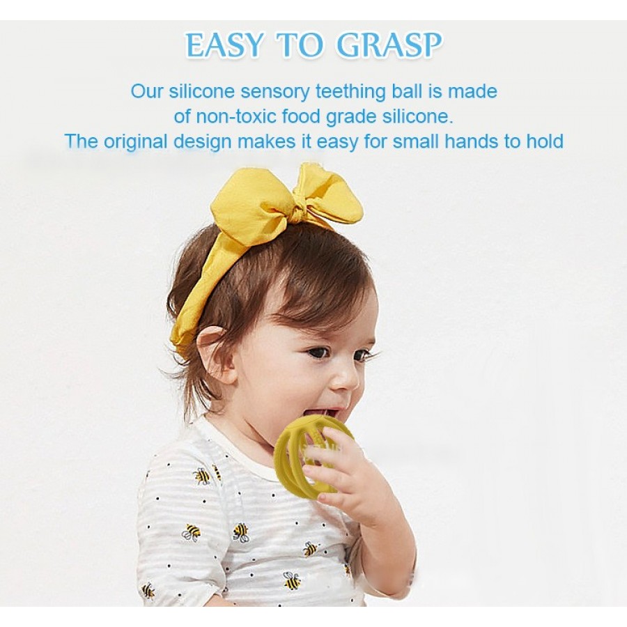 Μασητικό οδοντοφυΐας στρογγυλό 3+ μηνών 