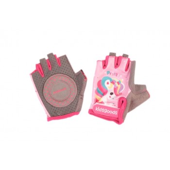 Κοντά γάντια ποδηλασίας με σχέδιο μονόκερο