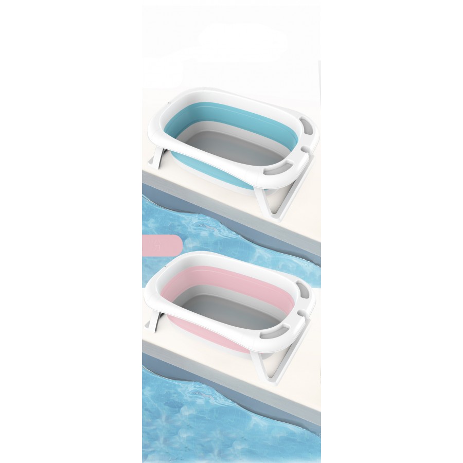 Μπανιέρα μωρού σε ροζ χρώμα