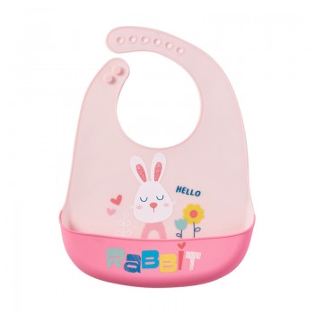 Σαλιάρα σιλικόνης κουνέλι