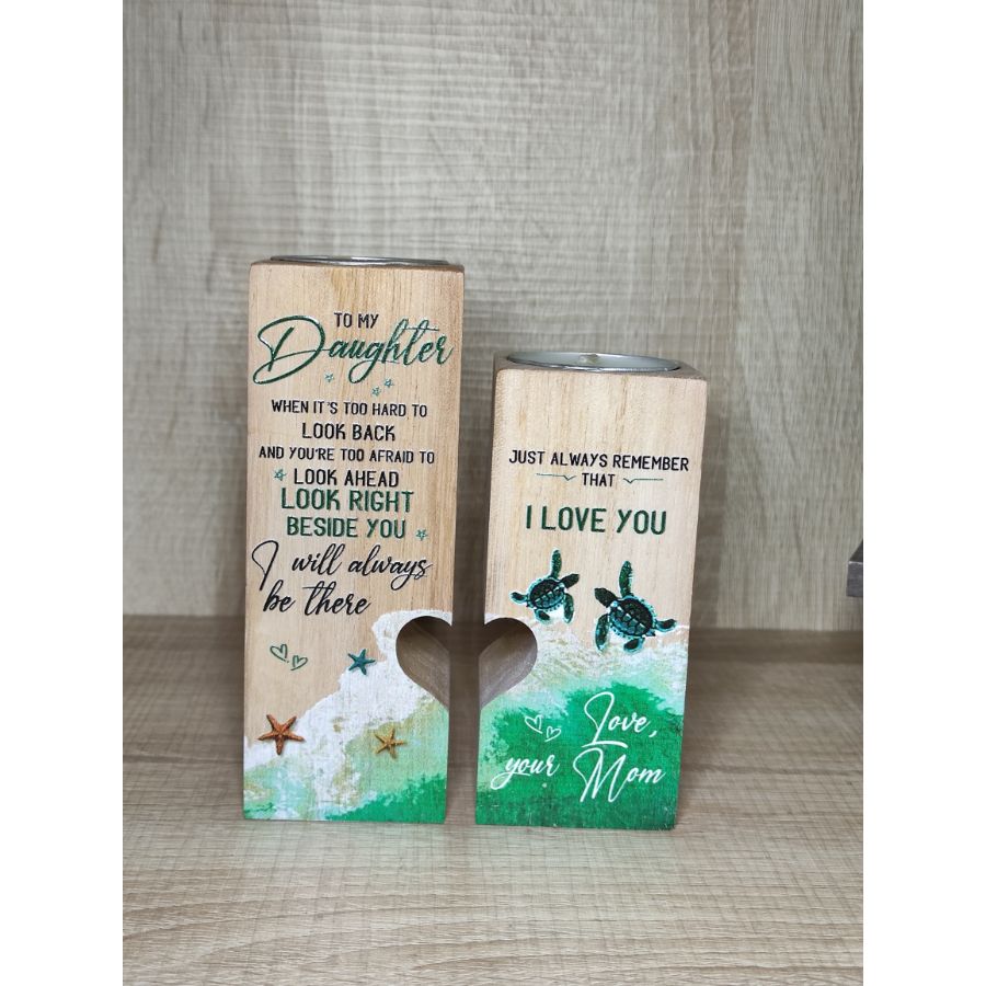 Κηροπήγιο Ξύλινο Daughter