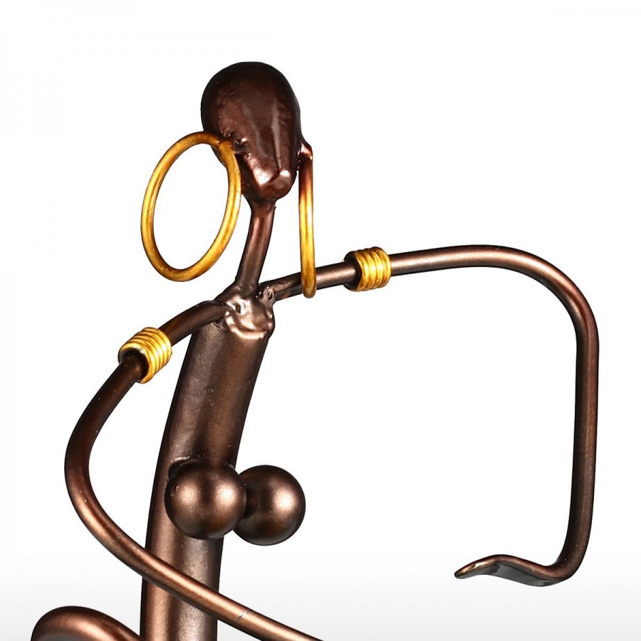 Διακοσμητικό Μασάϊ τυμπανιστής