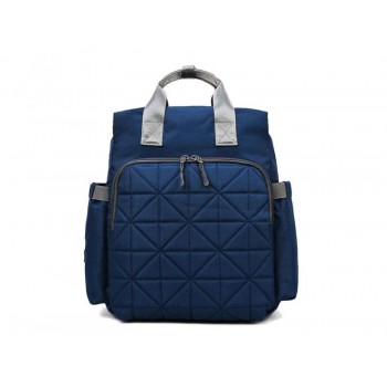 Τσάντα πλάτης μωρού μπλέ με USB