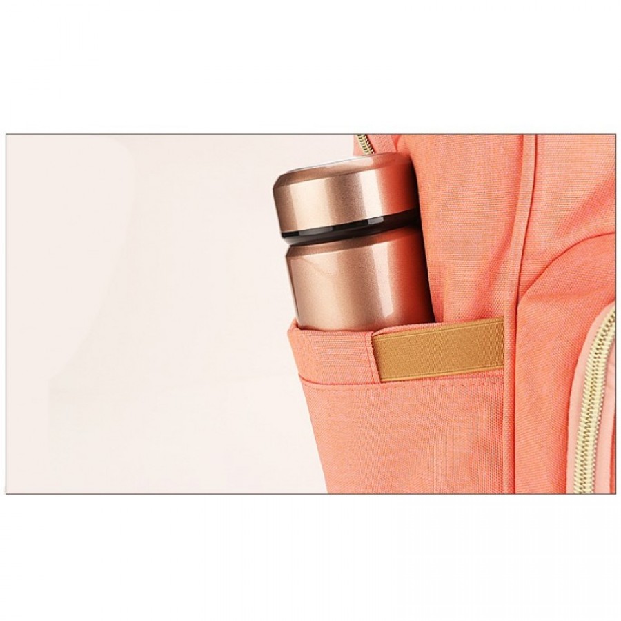 Τσάντα πλάτης μωρού μπλε πουά Eposha