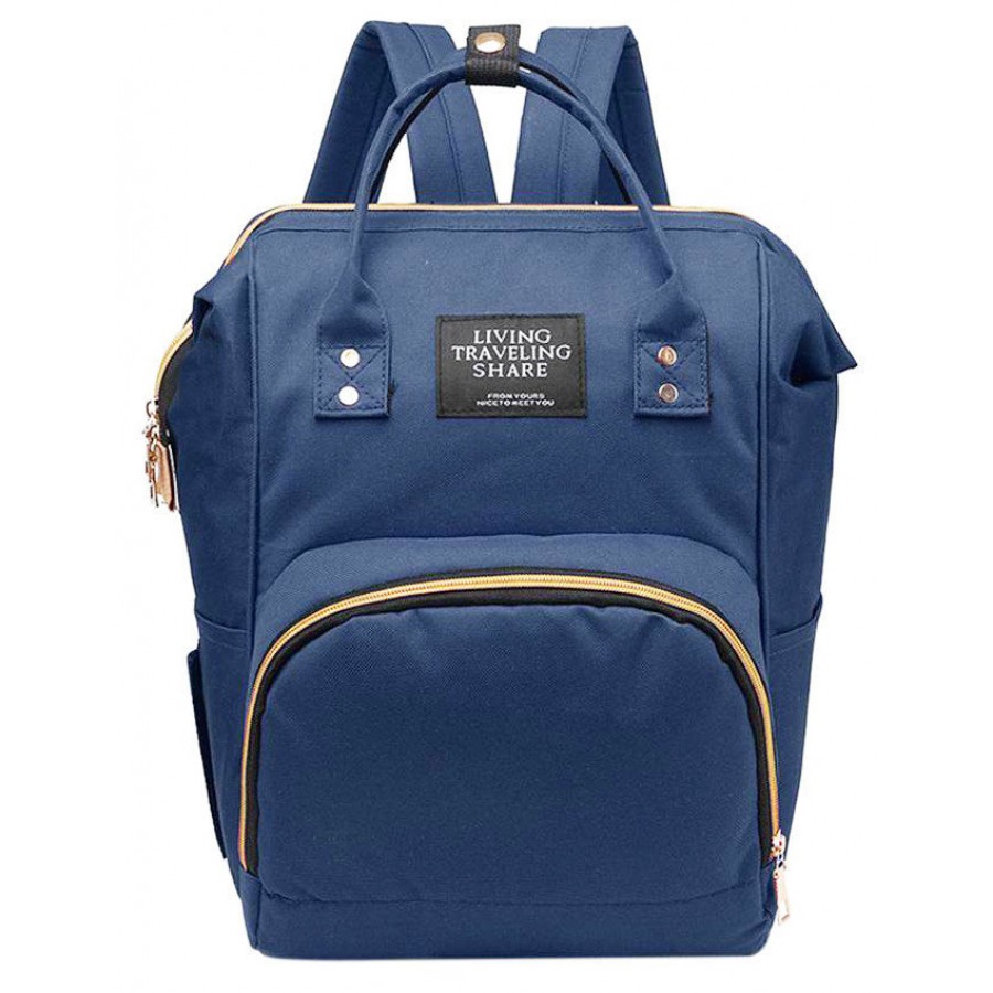 Τσάντα πλάτης μωρού μπλέ L.T.S.